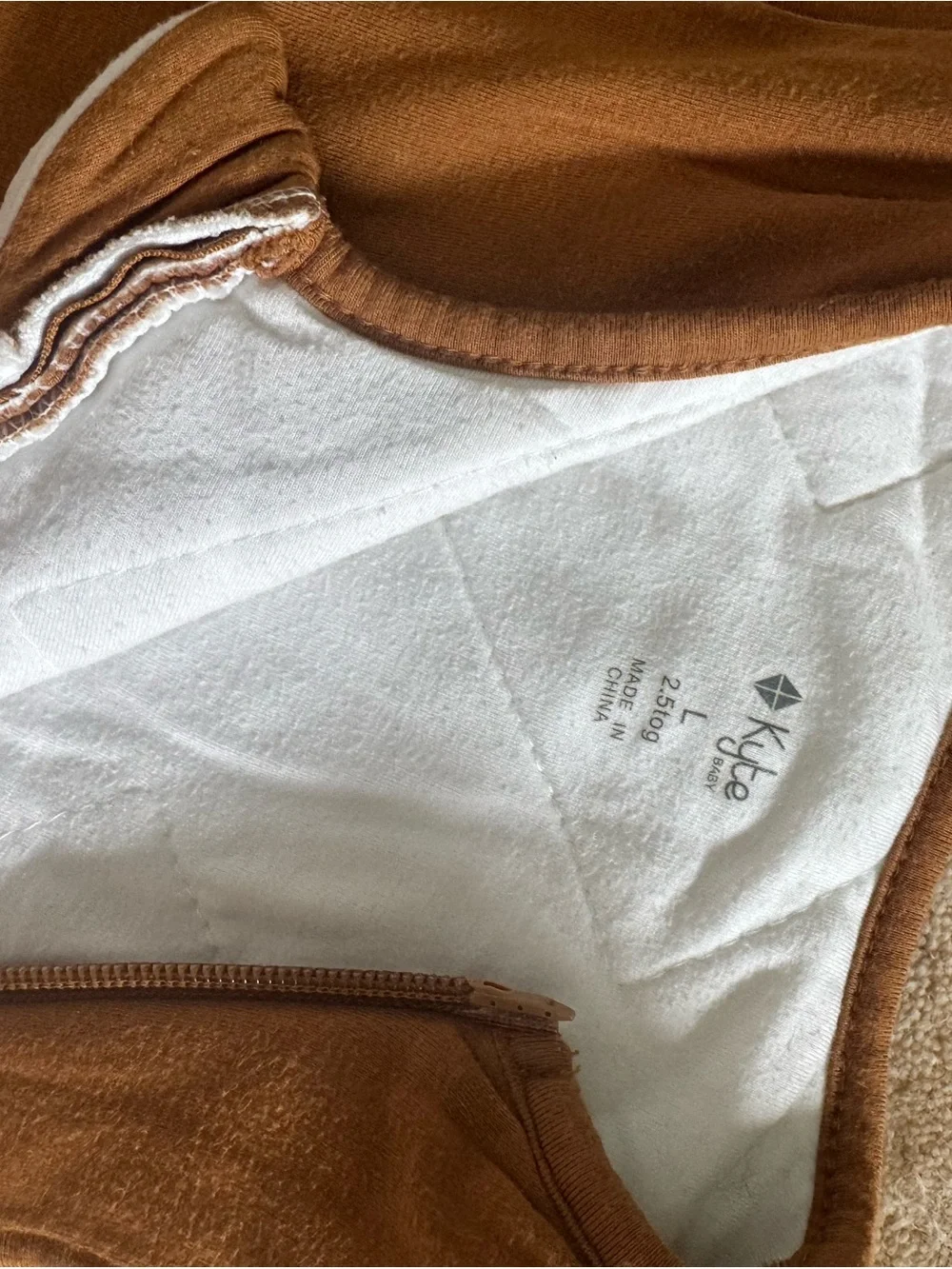 Kyte BABY Sleep Sack in Rust